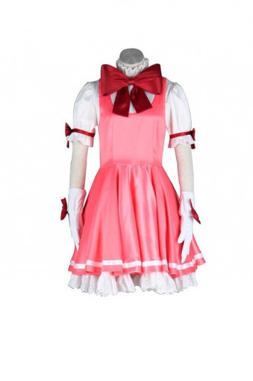 Cardcaptor Sakura Kinomoto Sakura Pink Dress Cosplay Costume AC001239