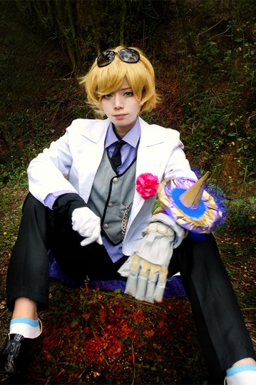 League Of  Legends Explorer Ezreal  Cosplay Costume GC00204