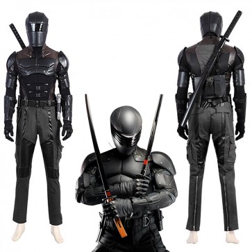 G.I. Joe Snake Eyes Halloween Cosplay Costume Handmade Upgrade Full Set