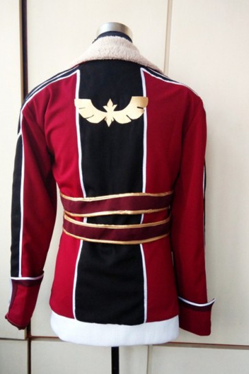 The Legend Of Heroes Lien Schwarzer Red Jacket Cosplay Costume GC00270
