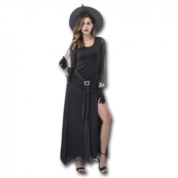 Halloween Witch Long Skirt Witch Cosplay Costume