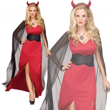 Halloween Red Bull Devil Vampire Witch Devil Cosplay Costume
