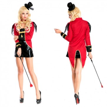 Halloween Magician Dressage Animal Trainer Cosplay Costume