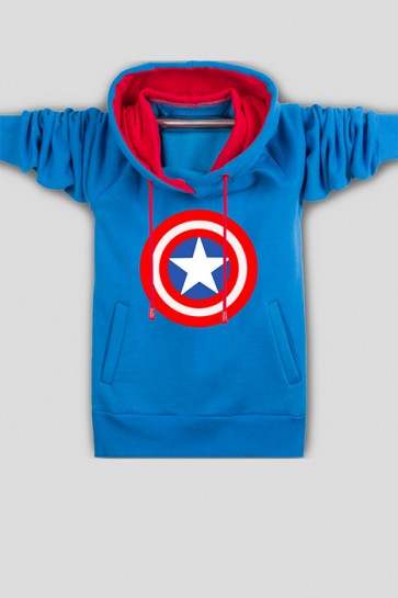 Captain America Man's Long Sleeve Coat  With 5 Colors MC00206
