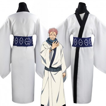 Jujutsu Kaisen Sukuna Ryoume Kimono Outfits Halloween Cosplay Costume