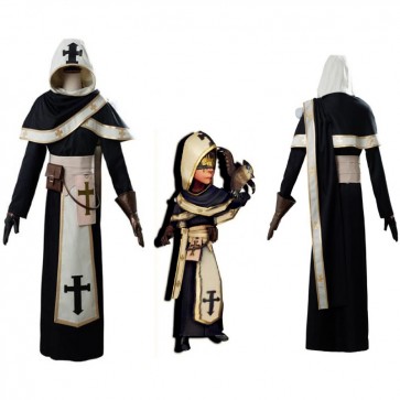 Identity V Prophet Eli Black Clark Halloween Cosplay Costume