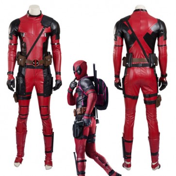 X-Men Deadpool Wade Wilson Cosplay Costume Handmade Upgrade Full Set