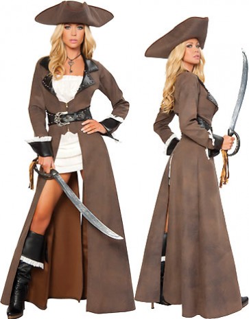 New Arrival Pirates Halloween Costumes Of The Caribbean Horsewoman Cosplay  FHC0015