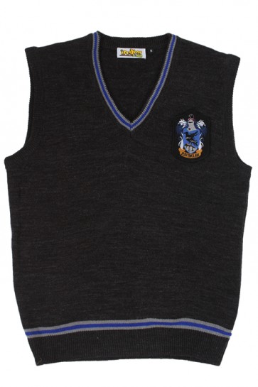 Harry Potter Ravenclaw Vest Sweater School Uniform Dark Gray  MC0063