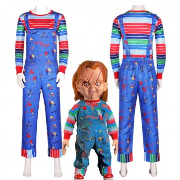 Chucky Child's Play Overalls Halloween Cosplay Costume