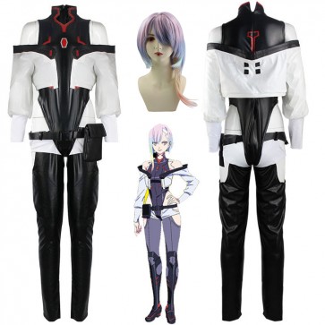 Cyberpunk Edgerunners Lucyna Kushinada Halloween Cosplay Costume