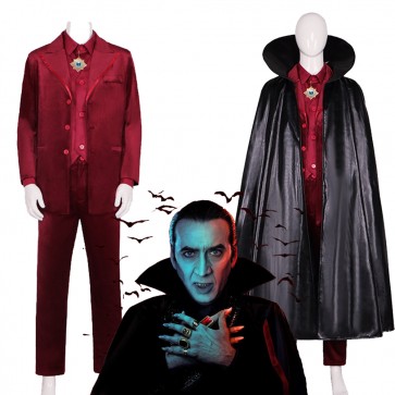 Renfield 2023 Dracula Vampire Halloween Cosplay Costume