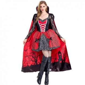 Halloween Ghost Bride Vampire Cosplay Costume