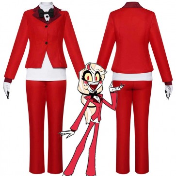 Hazbin Hotel Charlie Morningstar Halloween Costume Cosplay Full Set