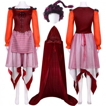 Hocus Pocus 2 Mary Sanderson Halloween Cosplay Costume