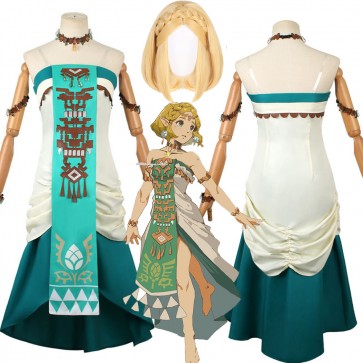 The Legend of Zelda Princess Dress Halloween Cosplay Costume