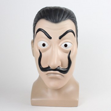 La casa de papel: Money Robbery Dali Mask Halloween Cosplay Prop