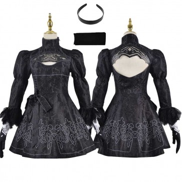 NieR: Automata YoRHa No. 2 Type B Black Halloween Female Cosplay Costume