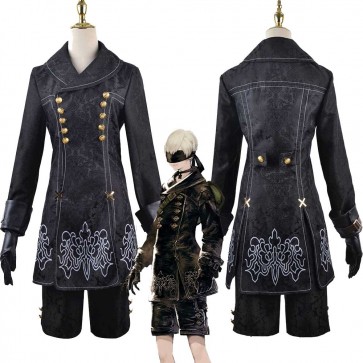 NieR: Automata YoRHa No.9 Type S Black Halloween Male Cosplay Costume