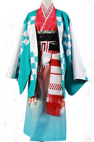 Ao No Exorcist Shiemi Moriyama Cosplay Kimono Costume Customized AC00690