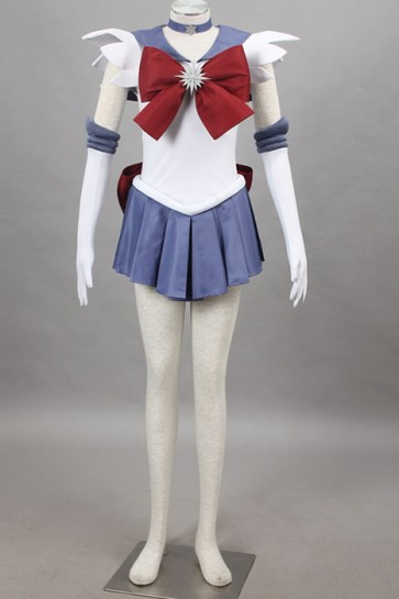 Sailor Moon Sailor Saturn Tomoe Hotaru Fighting Uniform Cosplay Costme AC00616
