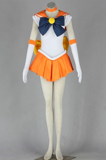 Sailor Moon Sailor Venus Aino Minako Cosplay Costume Tailored AC00613