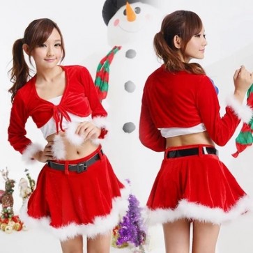 The latest Christmas costumes stage uniform performance clothings for women FCC0039
