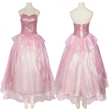 Wicked Part One Galinda Dress Halloween Cosplay Costume