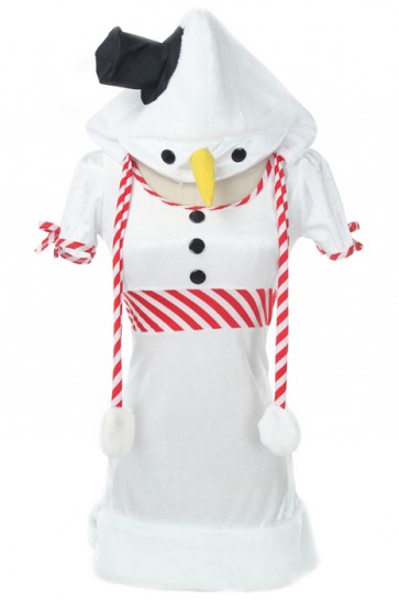 New Arrival Women Christimas Cosplay Costumes White Penguin Decorate FCC00101