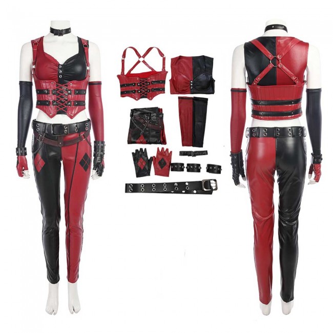 Batman Arkham City Harley Quinn Cosplay Costume