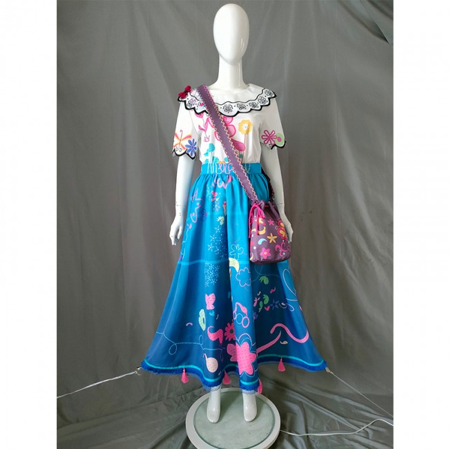 Encanto Mirabel Deluxe Halloween Cosplay Costume