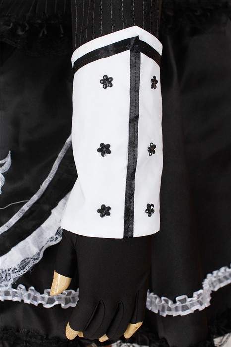 Castlevania Sakuya Izayoi Black French Maid Cosplay Costume GC00118