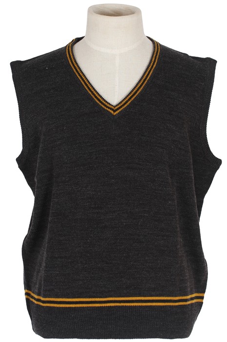 Harry Potter Gryffindor Vest Sweater School Uniform Cosplay Costume Dark Gray Mc0066