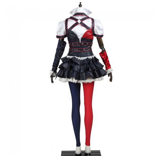 Batman Arkham Knight Harley Quinn Dress Cosplay Costume