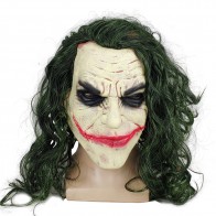 The Dark Knight Rises: Joker Cosplay Mask With Wig