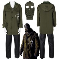 The Batman 2022 Riddler Halloween Cosplay Costume