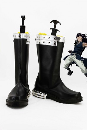 Fairy Tail Gajeel Boots Anime Cosplay Shoes For Christmas Custom Made AC0060