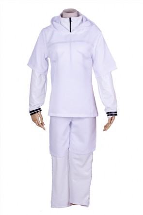 Tokyo Ghoul Kaneki Ken White Turnouts Cosplay Costumes  AC00348