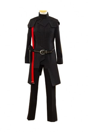 Guilty Crown Ouma SHU Black Battle Cosplay Costume Custom Made AC001009