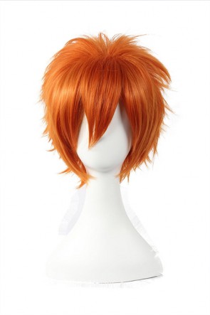 30cm Orange Vampire Knight Akatsuki Cain Cosplay Wig AC00232