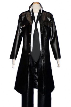 Hitman Reborn Rokudo Mukuro Leather Cosplay Costume Custom Made AC001090