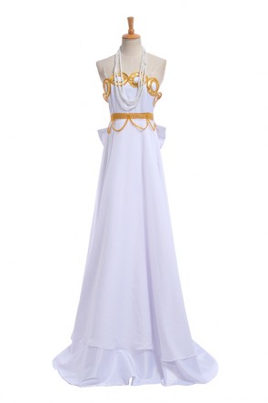 Sailor  Moon Crystal Usagi Tsukino Princess Serenity White Queen Dress Cosplay Costumes for 20th Anniversary  AC00623