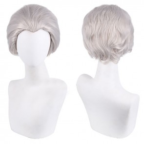 Demon Slayer Sakonji Urokodaki Silver Gray Cosplay Wigs