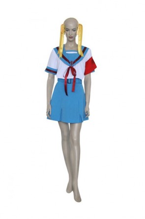 The Melancholy of Haruhi Suzumiya Asahina Mikuru Uniform Cosplay Costume AC001145