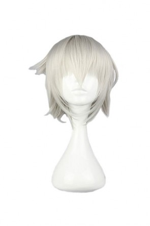 30cm Sliver K Project Isana Yashiro Silvery Cosplay Wig AC001195