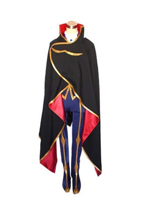 Code Geass Lelouch of Britannia Zero Cosplay Costume Custom Made AC00961