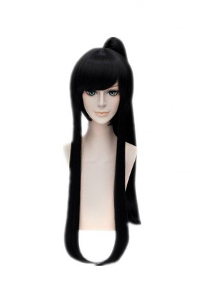 100cm Black Straight D.Gray-man Yu Kanda Cosplay Wig AC001233