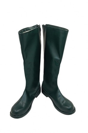 Green Arrow Oliver Queen Cosplay Costume Green Boots Shoes MC00259