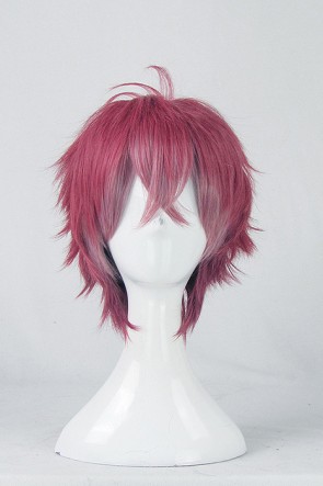 35cm Rufous Short Diabolik Lovers Sakamaki Ayato Cosplay Wig AC001255
