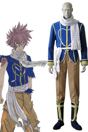 Fairy Tail Dragon Slayers Natsu Dragneel Celestial Spirit Cosplay AC0013